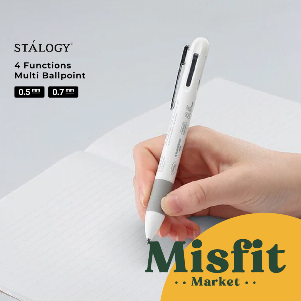 

Stalogy 019 Editor's Series 4 Functions Multi Pen 0.7 mm Multipen Pulpen