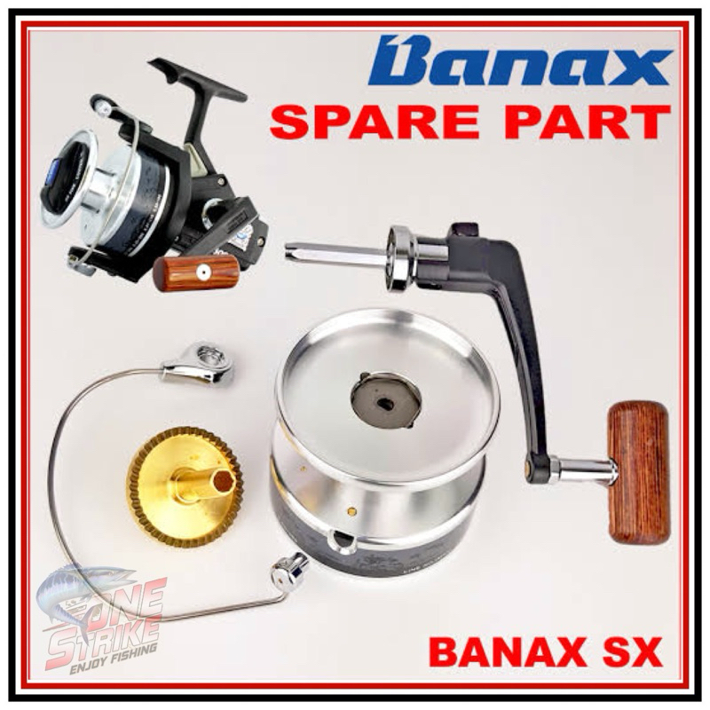 [SPARE PART3] ORIGINAL Banax SX 2000/3000/4000/5000 Fishing Reel SparePart