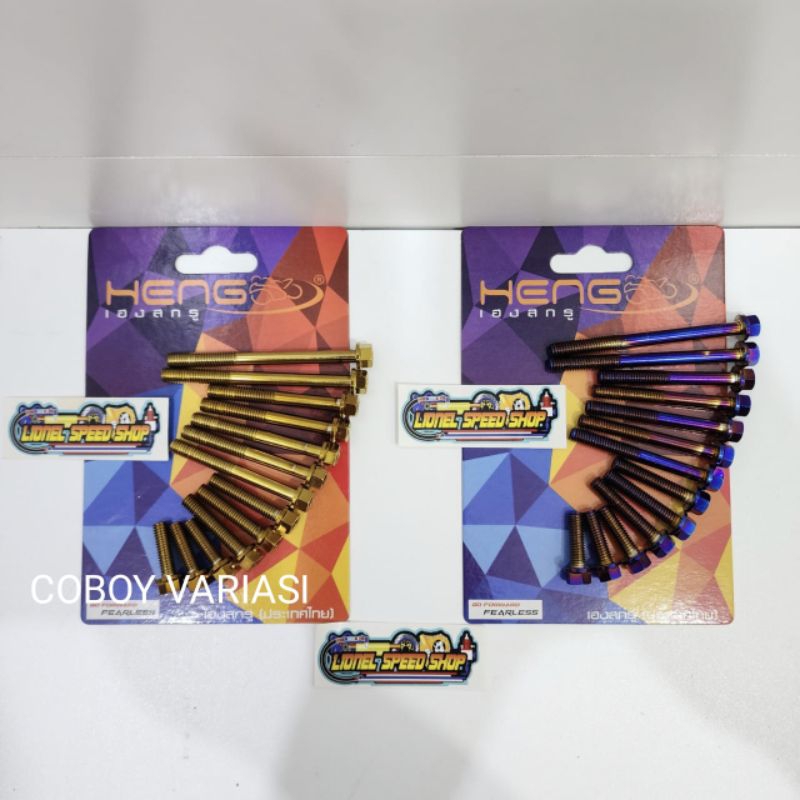 Baut cvt vario 125 vario 150 old baut cvt heng motor vario baut 2 kunci isi 13 baut