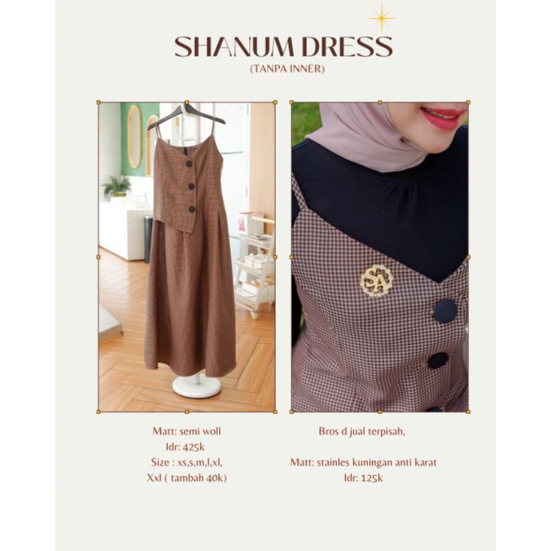 SHANUM DRESS BY SACOLL#Dress sacoll#Koleksi Terbaru Sacoll#Outfit kekinian