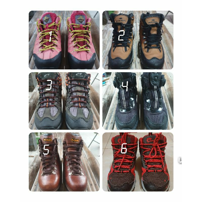 Sepatu Gunung Hiking thrift