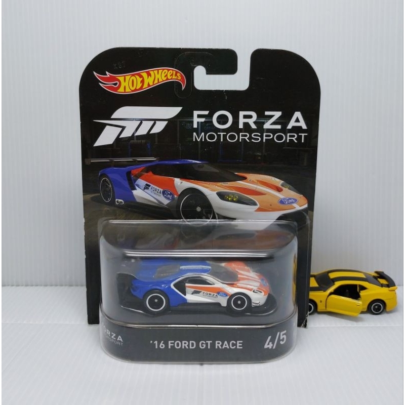 Hot Wheels Replica Entertainment 16 Ford GT Race Forza Motorsport 2017 Mix 1 Retro Hotwheels