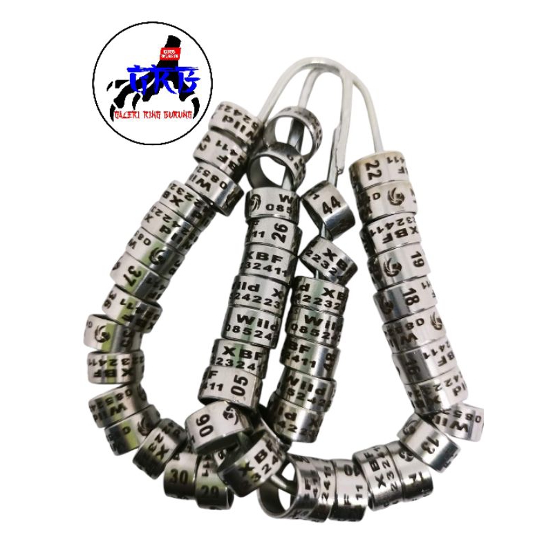 RING MERPATI BAJA LASER TANGGUNG CETAK NAMA