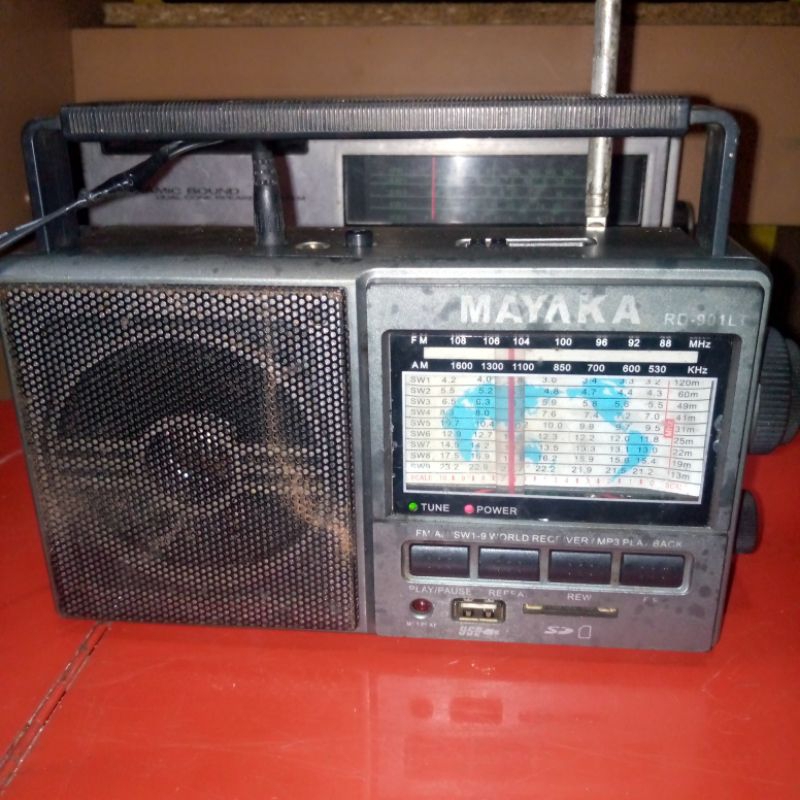radio jadul poltebel mayaka +adaptor