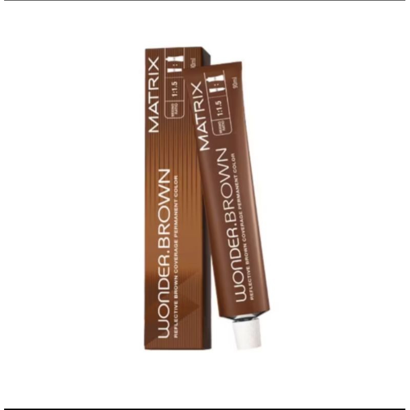 WONDER BROWN MATRIX ✅ PEWARNAAN RAMBUT