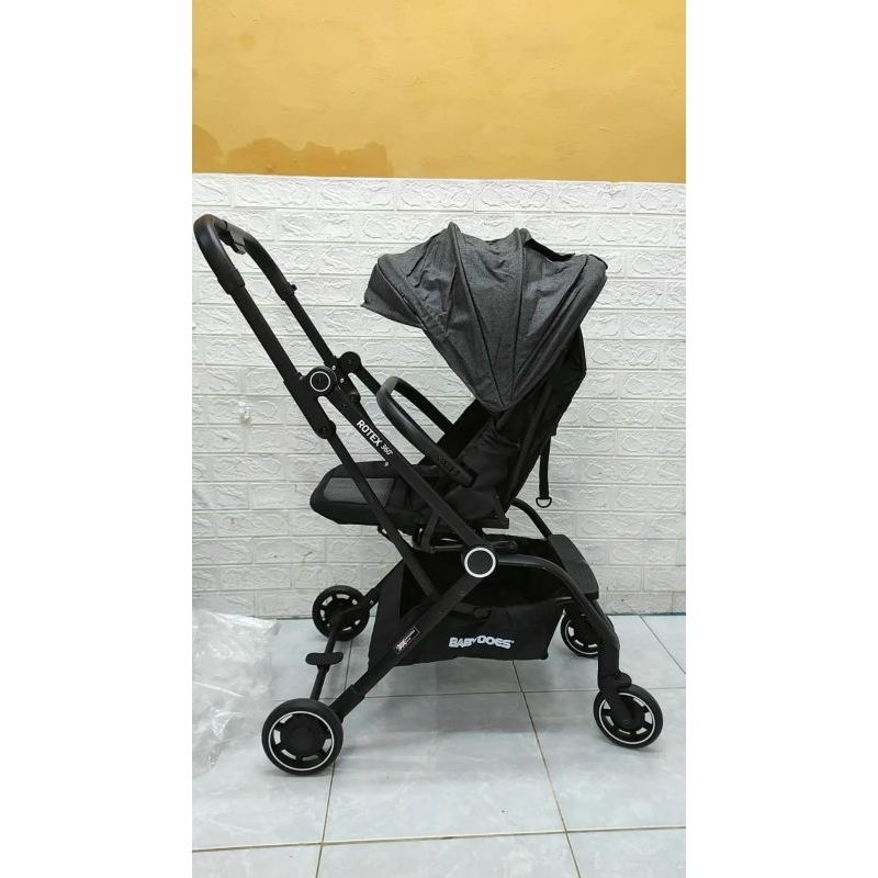 preloved stroller babydoes rotex 360°