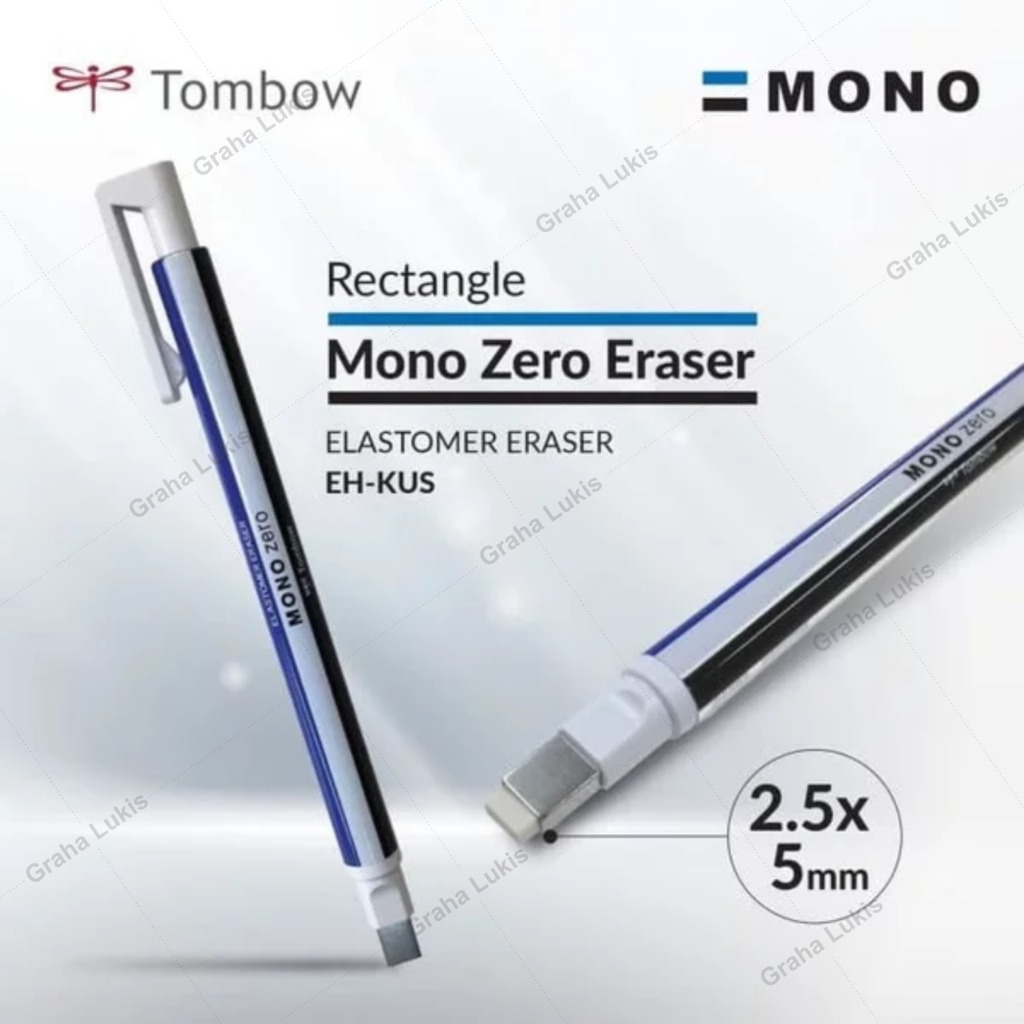 

Arm Tombow MONO Zero Eraser Rectangle 2.5mm x 5mm
