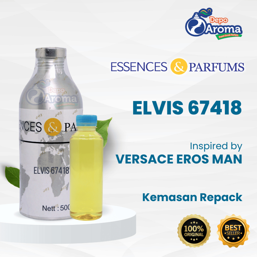 PARFUM BIBIT MURNI - ELVIS 67418 - REPACKING - ESSENCES