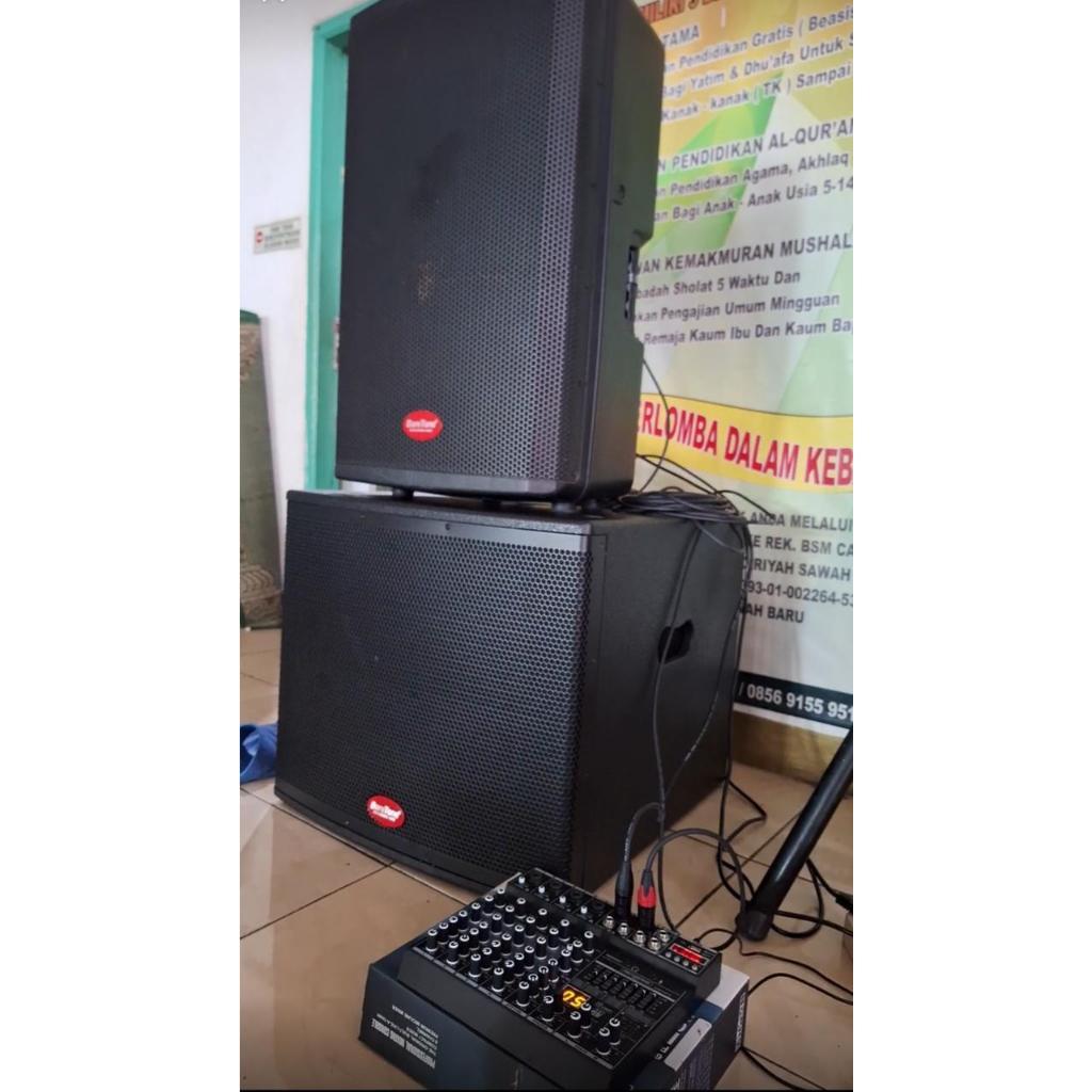 

SUBWOOFER AKTIF BARETONE 18 inch SW18 subwoofer 18inch sw18 original garansi resmi apabila tidak original di ganti 2x lipat