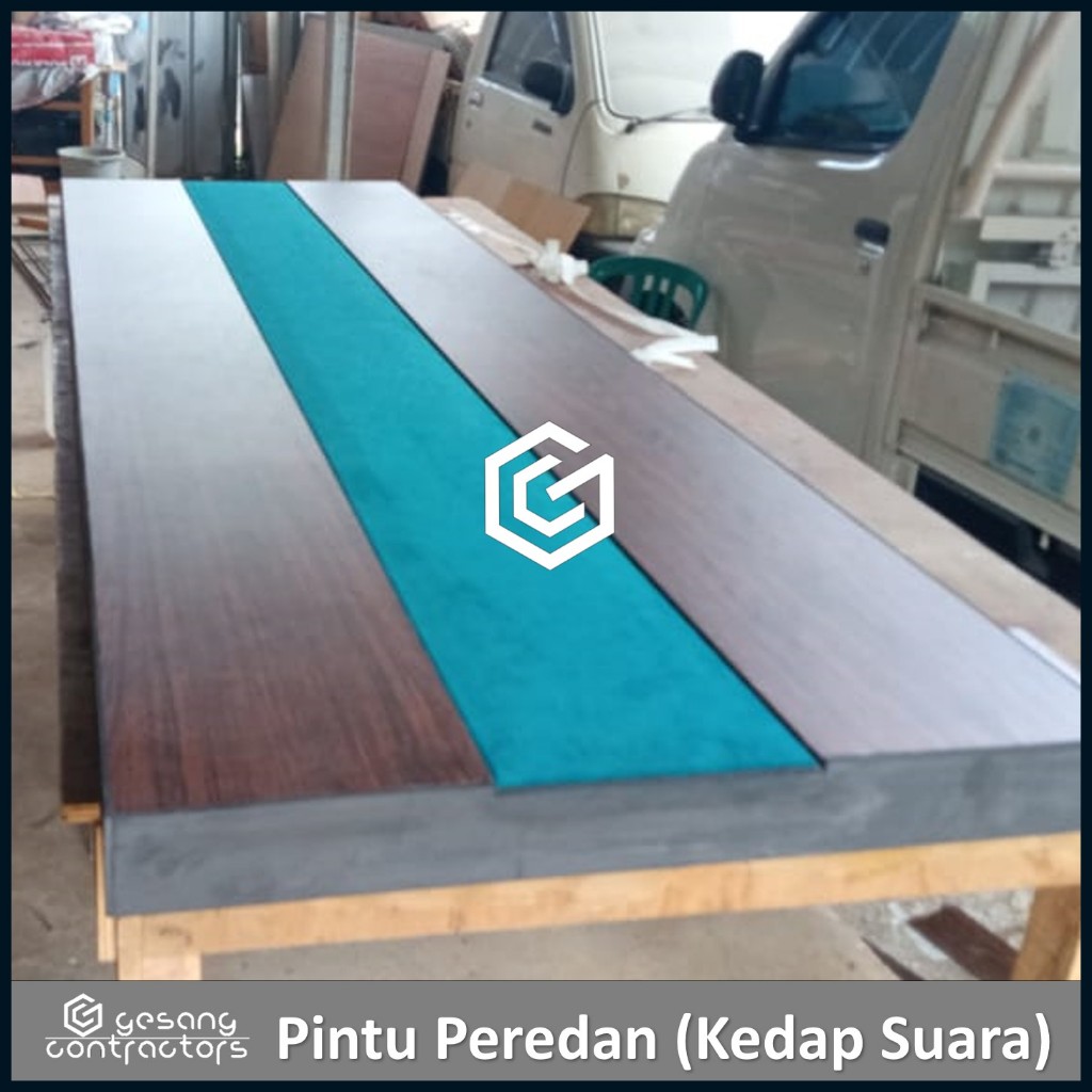 Pintu Peredam Suara (Pintu Kamar, Pintu Rumah) Tebal 3,7cm (custom pembeli)