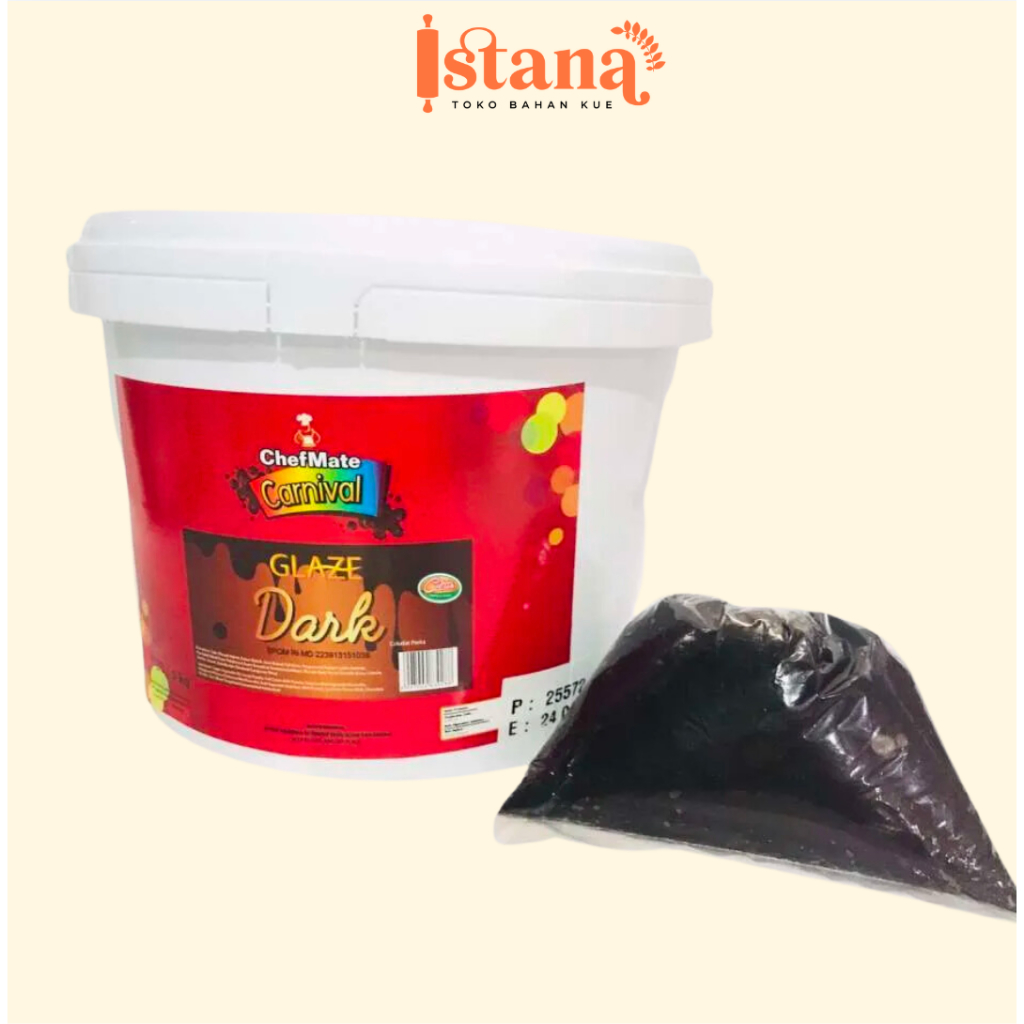 

CHEFMATE GLAZE DARK REPACK 250GR/500GR/1KG