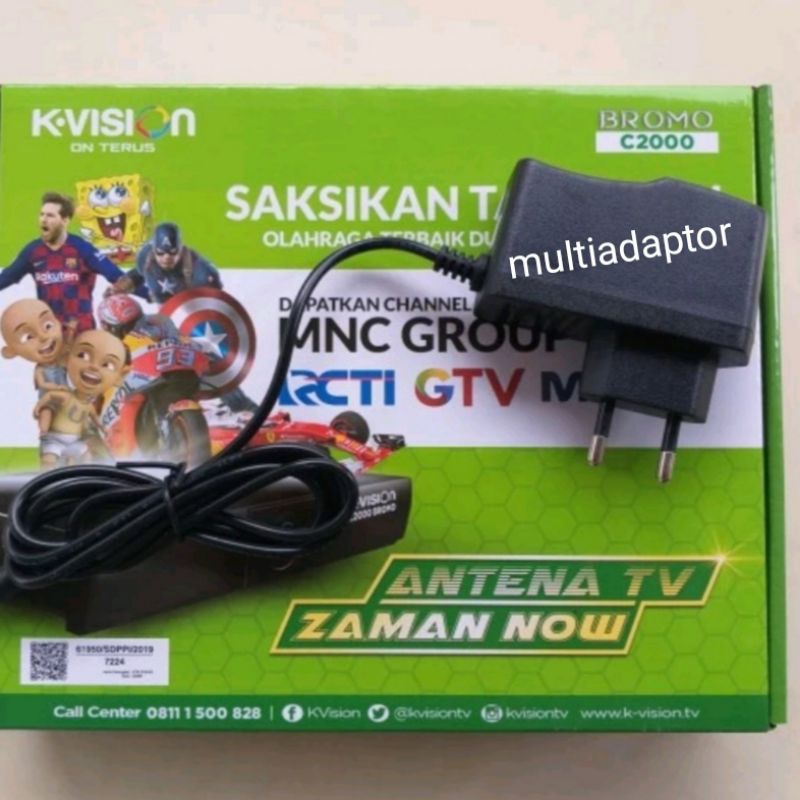 adaptor receiver k-vision c2000, k-vision c-band, k-vision bromo