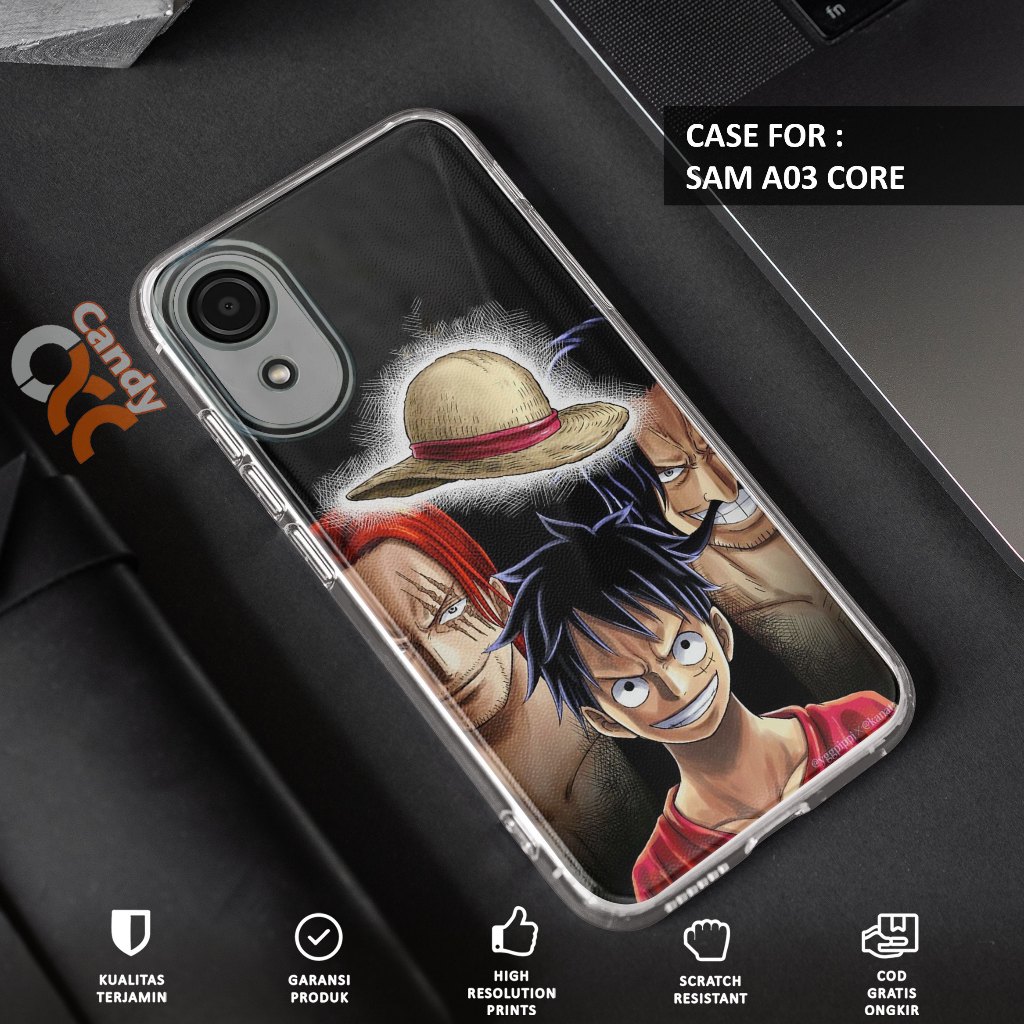 Case SAMSUNG A03 CORE - Casing SAMSUNG A03 CORE Motif ANIME OP 2 - Softcase Premium Fourside - Benin
