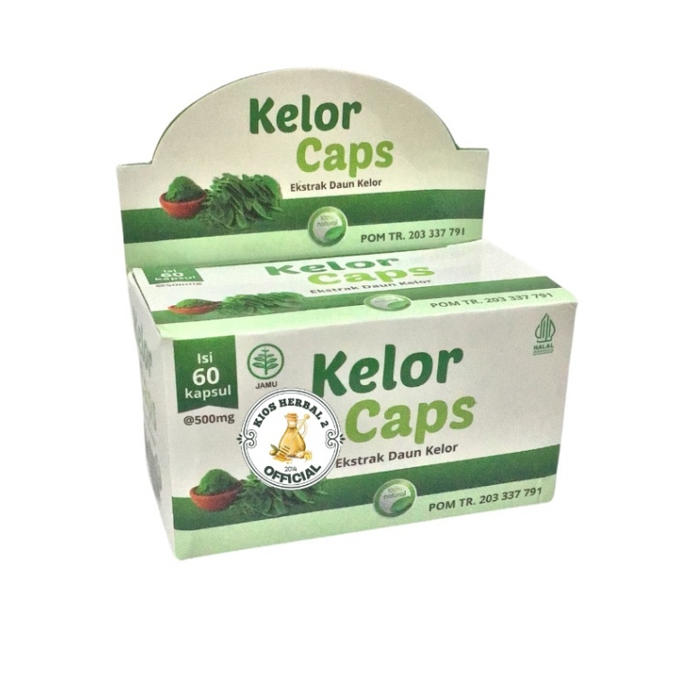 Kapsul daun kelor isi 60 kapsul Gria annur,kelor,kelor kapsul