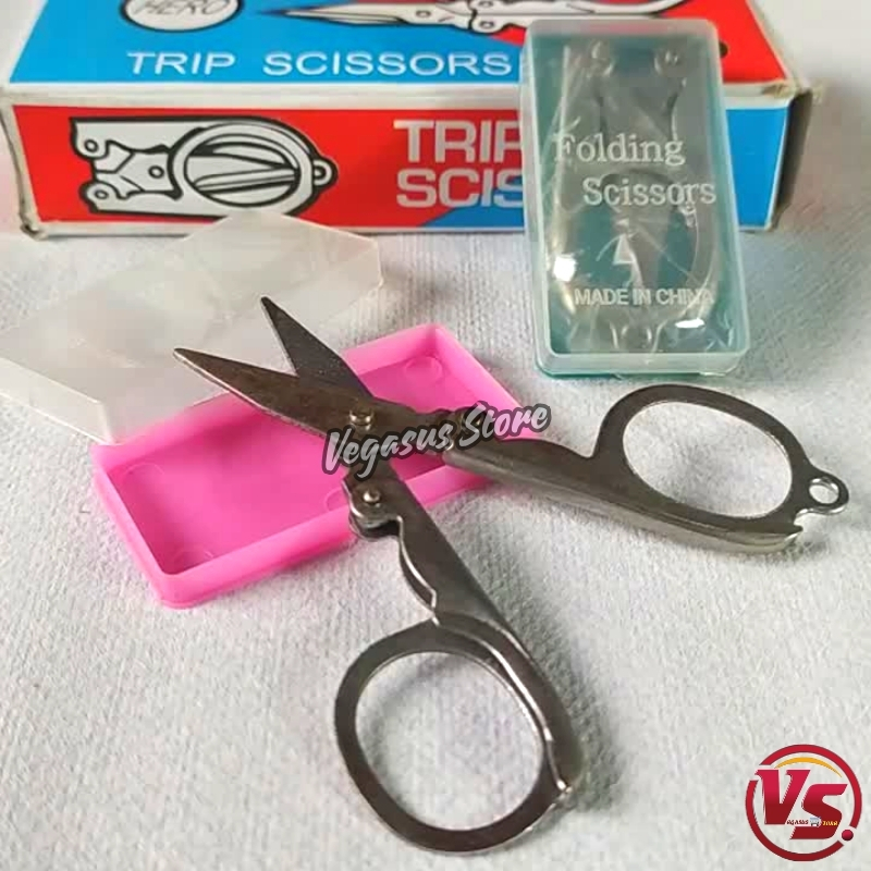 

5Pcs Gunting lipat Hero kecil Lebih Murah Classic Portable Stanless Stell 1Pcs-Vegasus Store(COD)