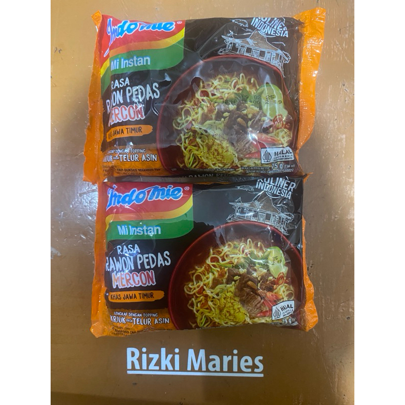 

Indomie Rawon Pedas Mercon