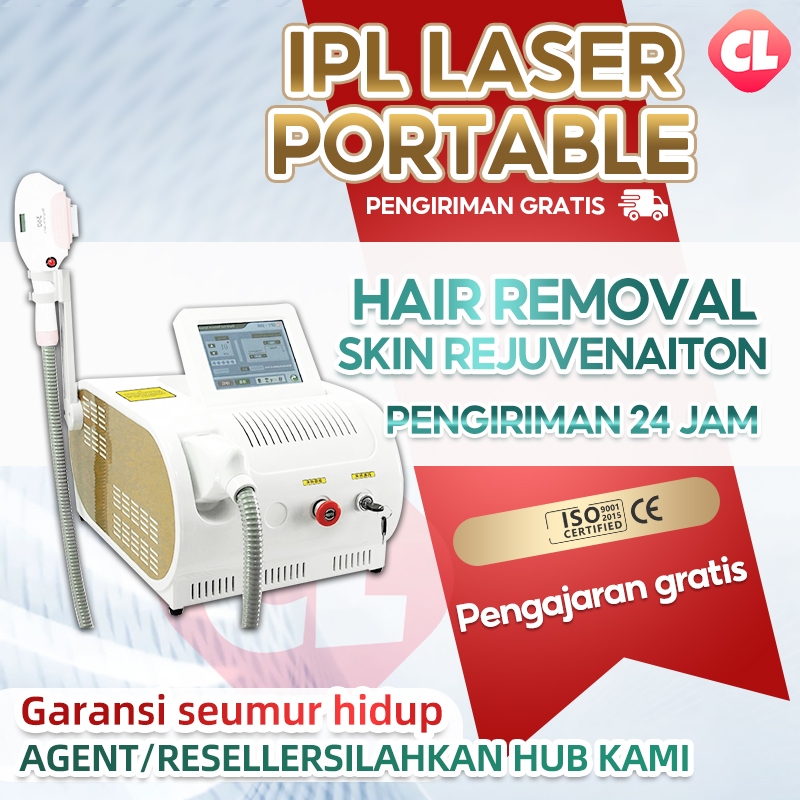 IPL Laser portable alat clinic kecantikan ipl laser hair removal permanen skin rejuvenation laser wa