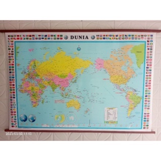 

Peta Bingkai Dunia Ukuran Kecil Edisi Terbaru Tahun 2023