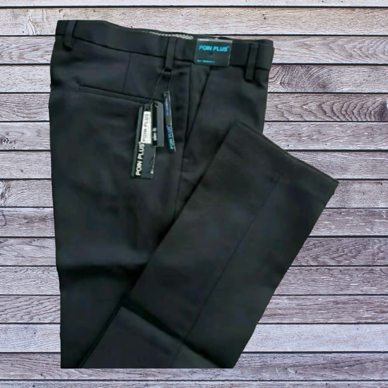 CELANA BAHAN POIN PLUS SLIMFIT PRIA