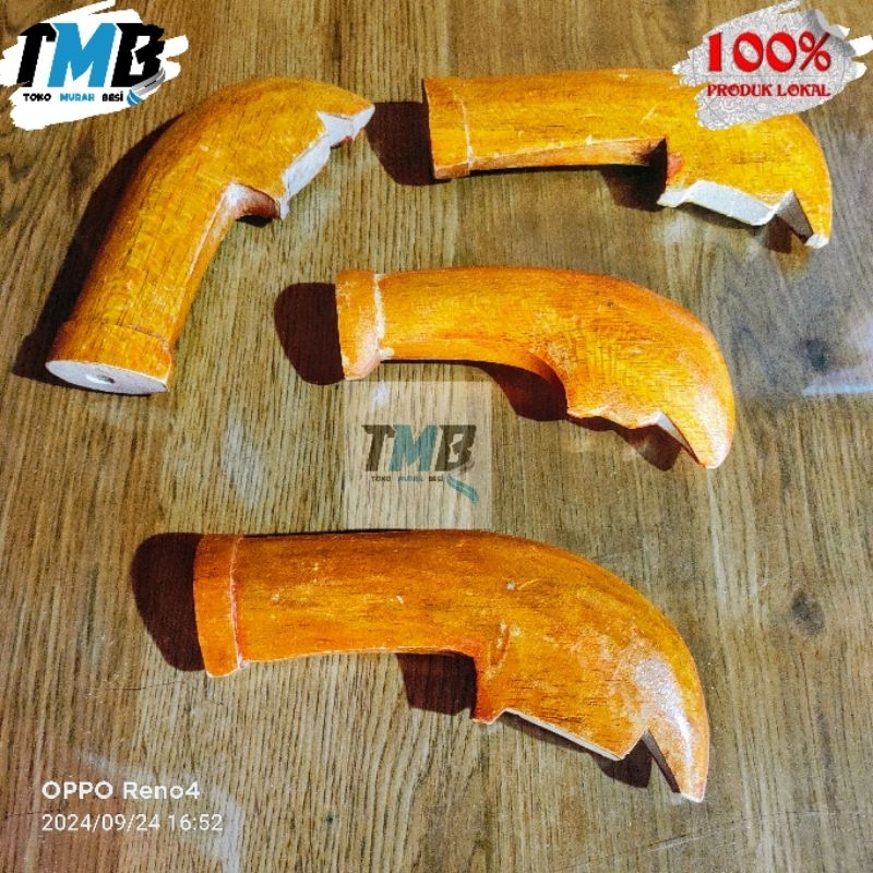 Gagang / Hulu Prg. Bbalirih Bahan Kayu