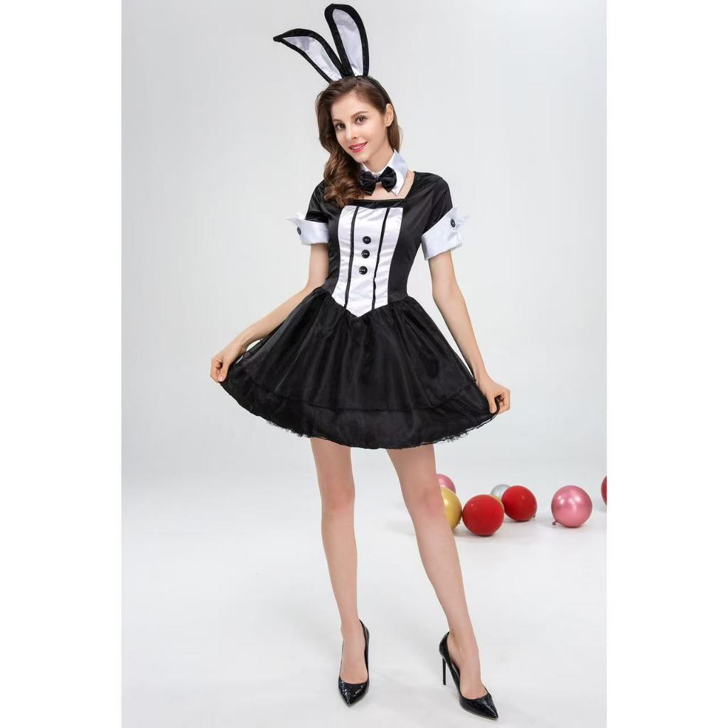 S-XL sexy bunny costume Halloween game costume DS performance carnival party role-playing bunny girl