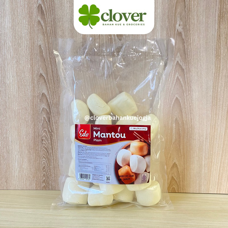 

Mantau Edo Mini Plain Frozen Isi 20 Pcs