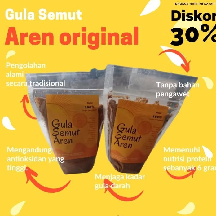 

Gula Semut Aren Asli Cocok untuk campuran Kopi,teh,chocolate dan makanan 100% Asli