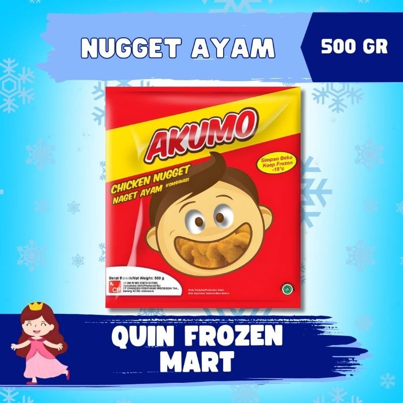 

AKUMO NUGGET 500 GR