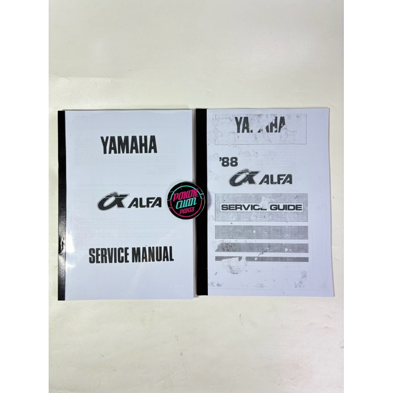 Buku Manual service Yamaha ALFA 1988 - 1997