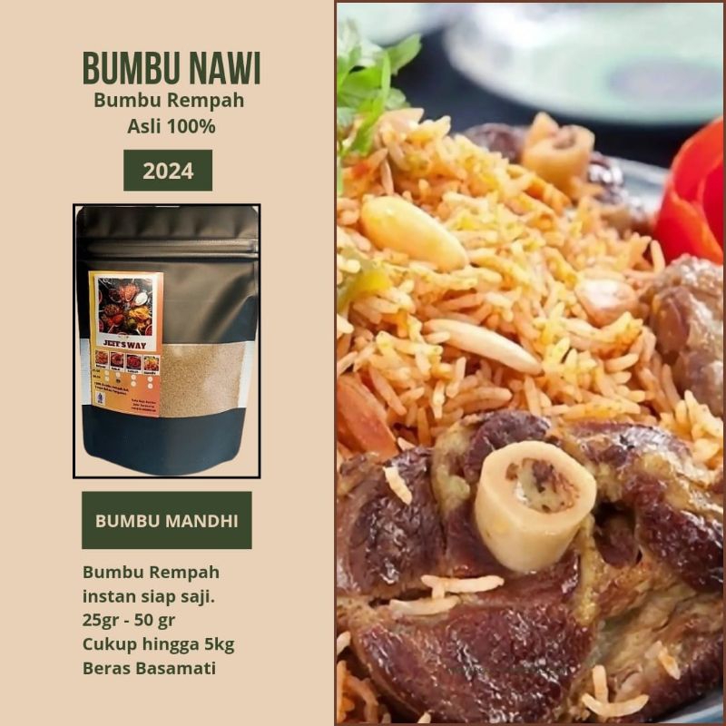 

BUMBU MANDHI DAGING 25gr 50gr 100gr