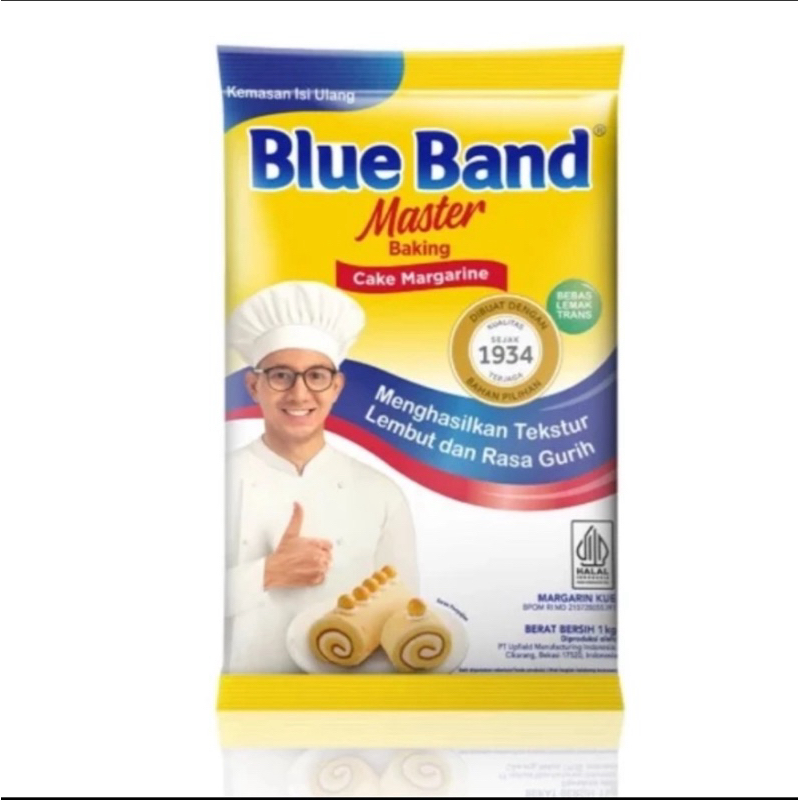 

Mentega Blue Band 1 kg serbaguna