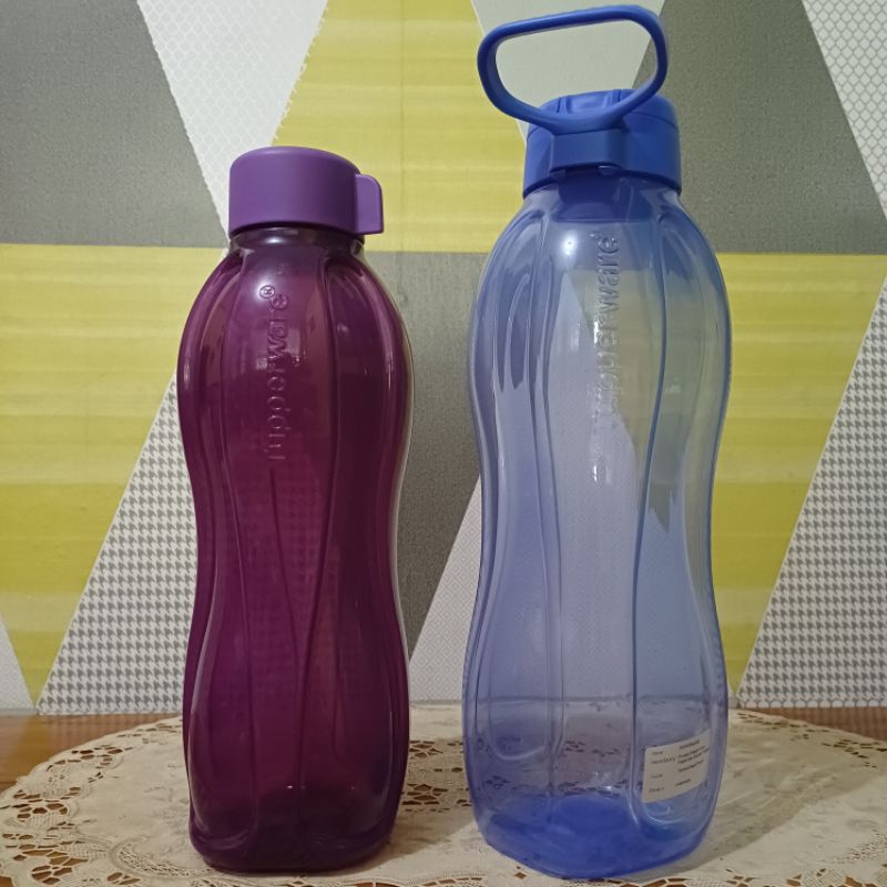 [TUPPERWARE] Eco Bottle 1Liter 1,5Liter 1000ml 1500ml Botol Minum Tumbler Besar Cantik