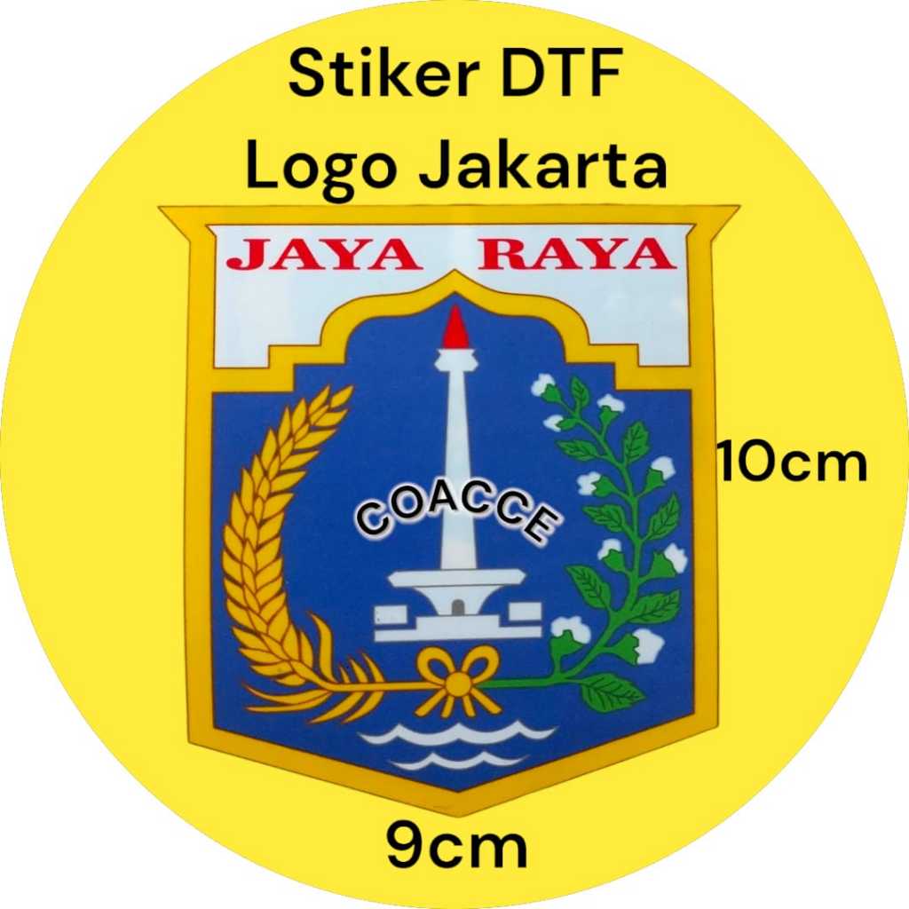 

Stiker DTF Logo Jakarta Jaya Raya Ukuran 9X10cm