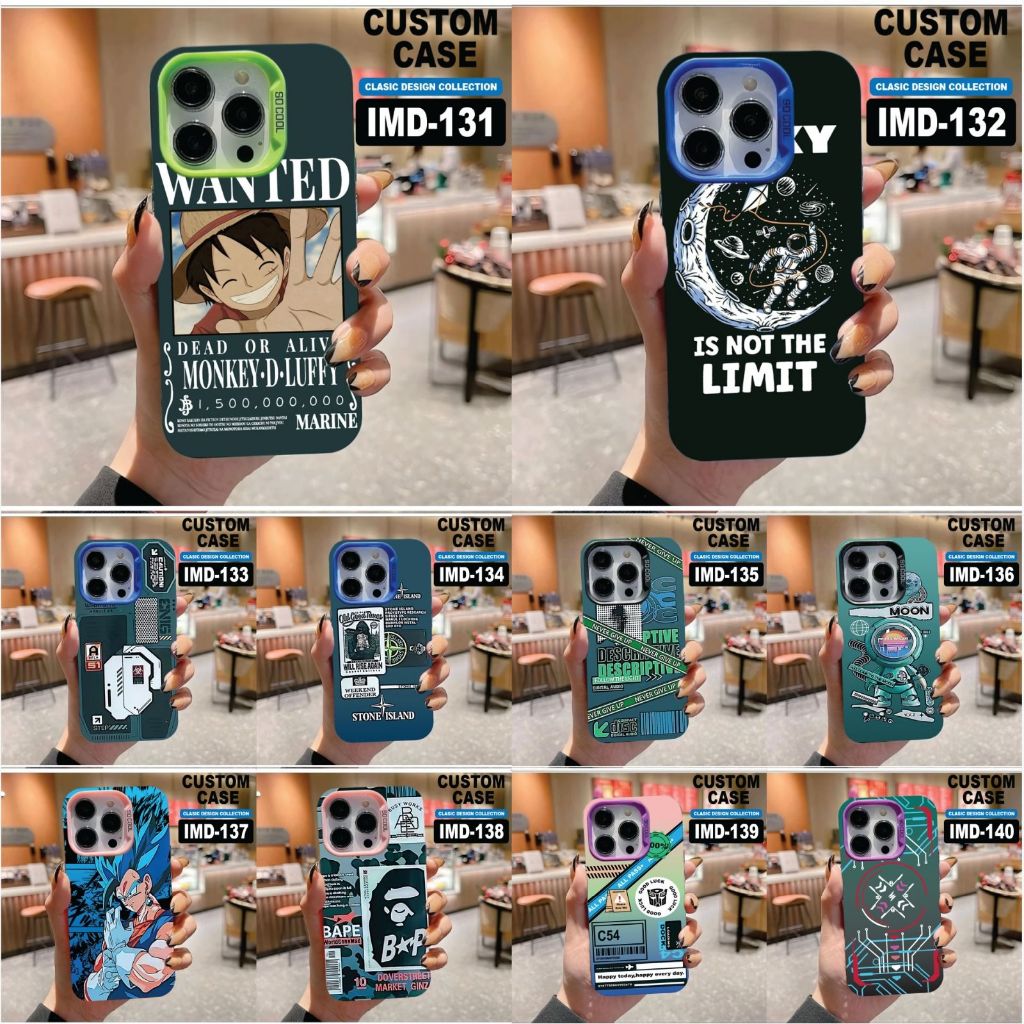 VIVO V40/Y18/Y28/Y38 ❤ CASE MOTIF KODE IMD C131- C140 CEK DESKRIPSI VENUS ACC