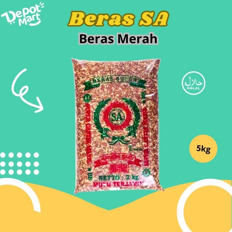 

Beras Merah SA 2 Kg Beras Sehat