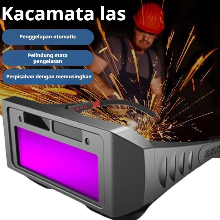 Pusat Original Kacamata Las Yang Menggelapkan OtomatisKacamata Las Otomatis Kacamata Welding Glasses