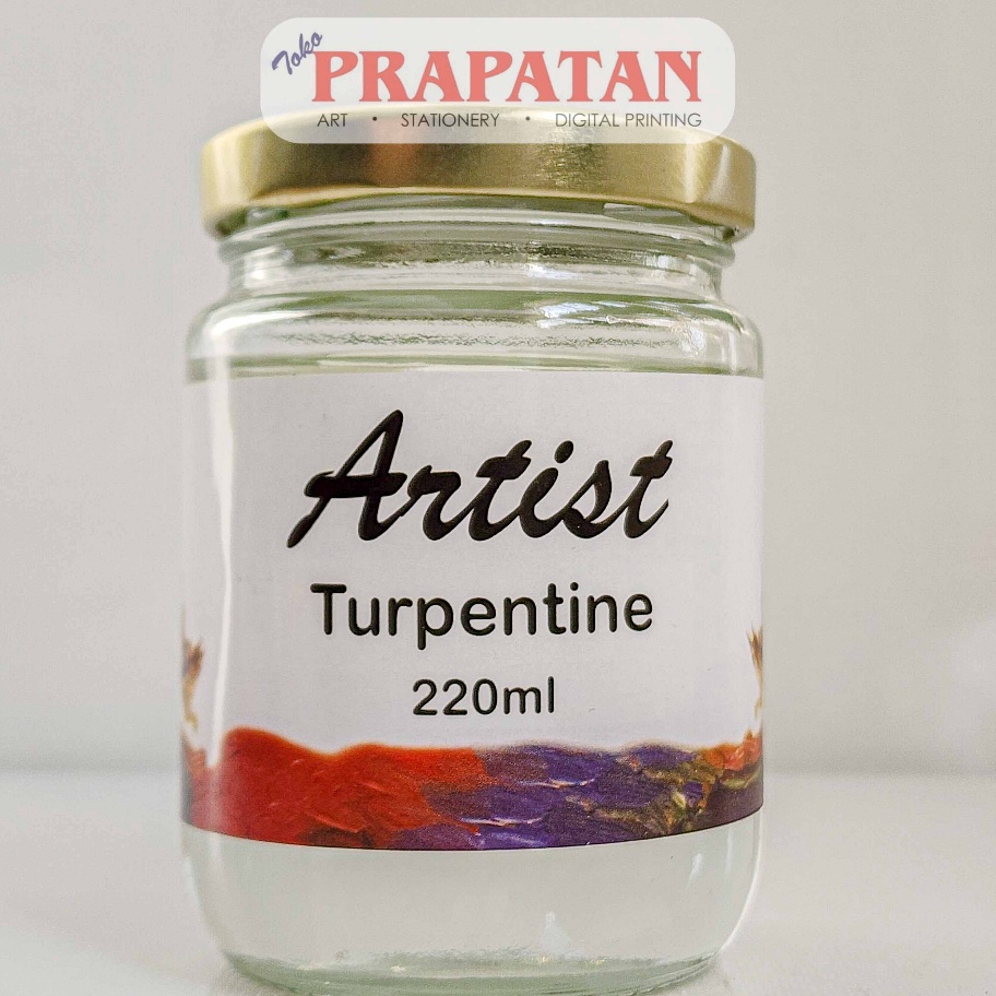 

Artist Turpentine 22ml Medium Cat Minyak