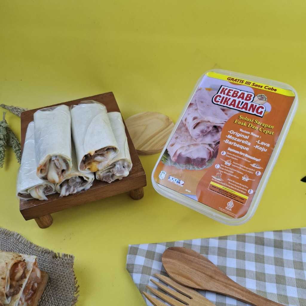 

KEBAB CIKALANG RASA BBQ FROZEN ISI 8