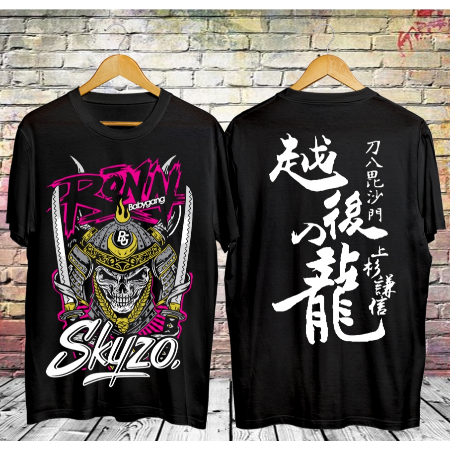 baju kaos pria baju kaos skyzo ronin kanji kaisar jepang baju kaos kartun jepang baju kaos katun kom