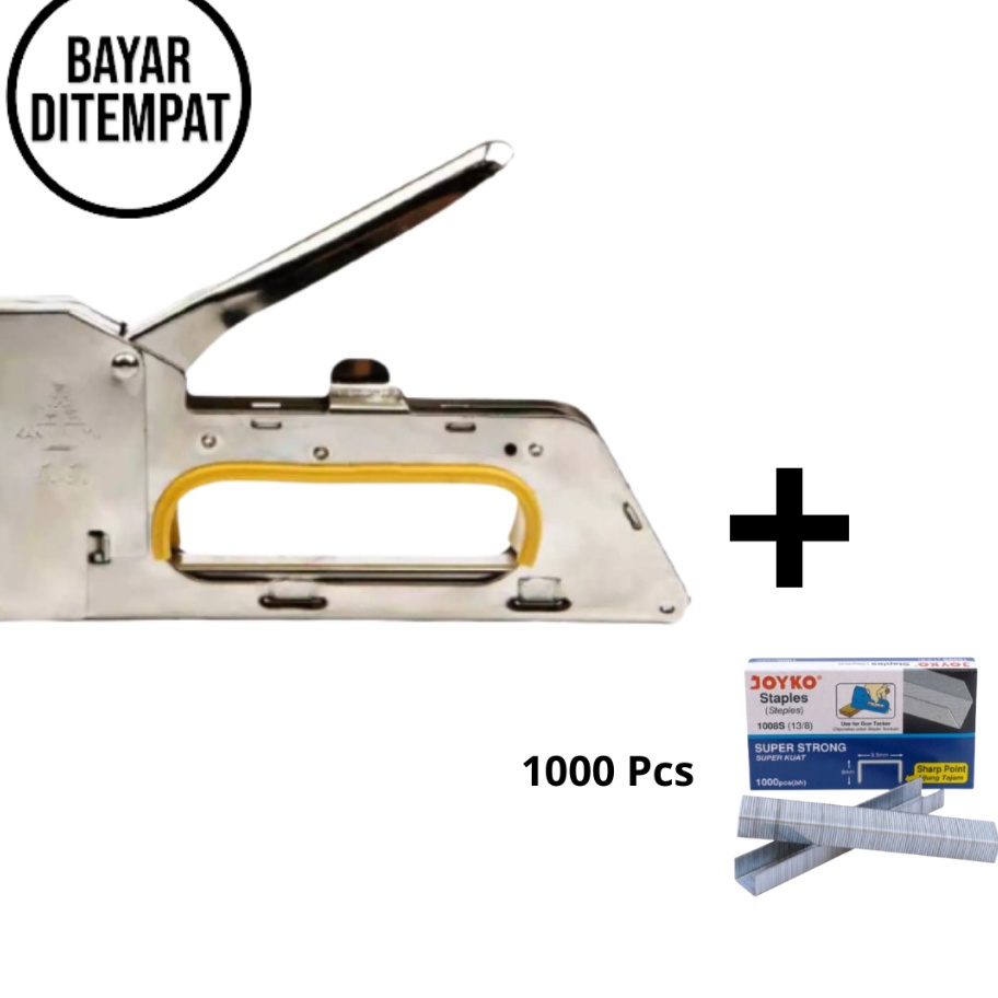 

STOK TERBARU Paket Staples Tembak Tacker Isi atau Refil 138 Stapler Jok Staples Stepler Tembak Stepler Stapler Tembak