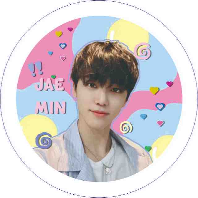 Freebies Jaemin NCT Dream Gantungan Kunci Cermin Ganci Cermin 58mm/Freebies Ulang Tahun Jaemin NCT D