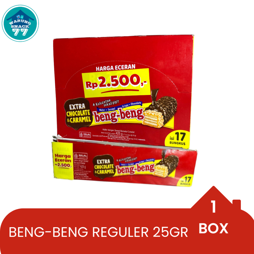 

Ukf5Pc6F4H (Kuliner.Kita) Beng-Beng Reguler Extra Chocolate 25 Gr Box