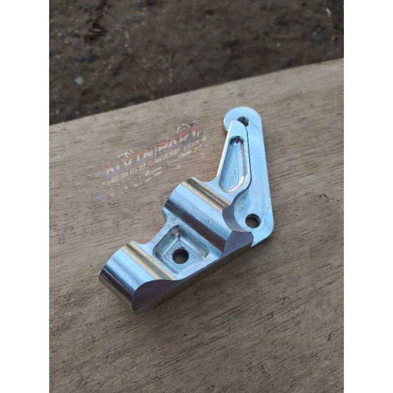 BRECKET BREKET PANGKON DUDUKAN KALIPER NISSIN MONOBLOK CNC PNP SHOCK NINJA MEGAPRO TIGER