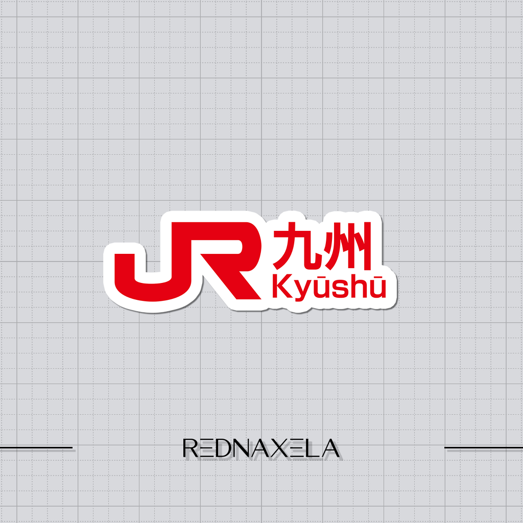 

Stiker Vinyl Japan Railway JR Kyushu Stiker Koper Travel Sticker