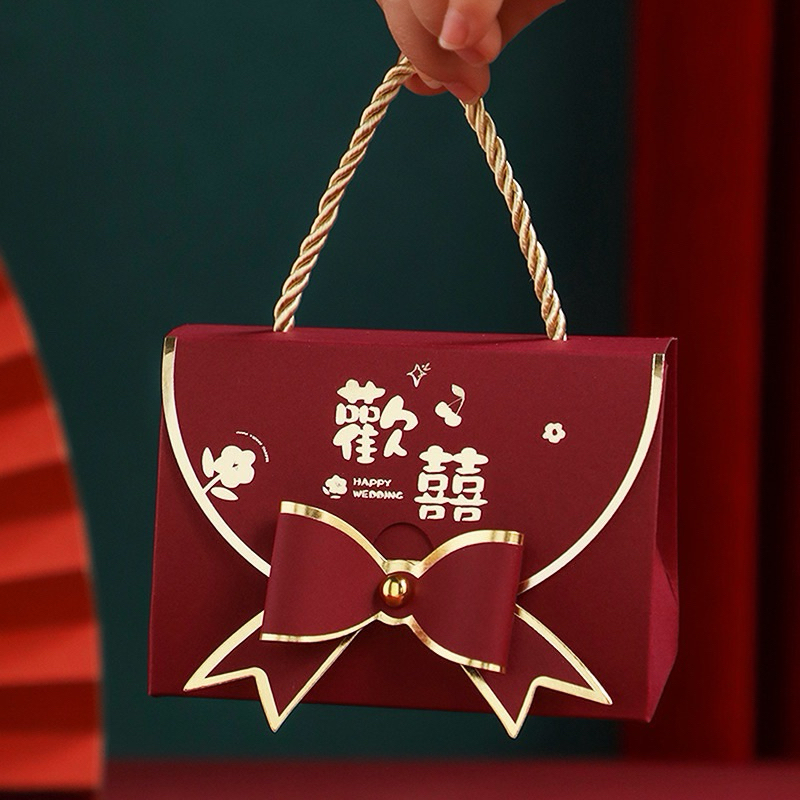 

Joyful Paperbag Maroon Pita Nikah Sangjit Teapai Souvenir / Goodie Bag Wedding Shuangxi Phangteh / Paper bag Red Handuk Suvenir Pernikahan / Kotak Box Handuk Nikah / Candy Box Glitter / Wedding Gift Tea Pai