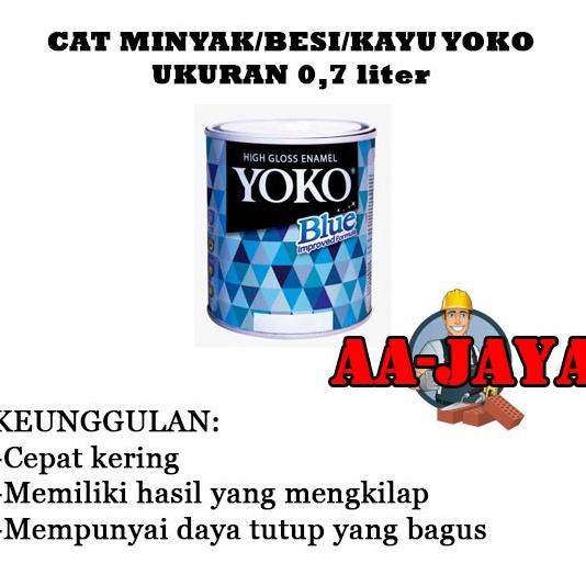 

Cat kayu besi cat minyak Yoko 7ltr TERMURAH DAN TERPERCAYA