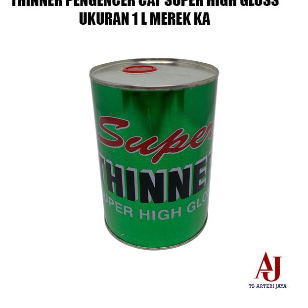 

Thinner Super High Gloss Pengencer Cat Merek KA Tiner Promo Super Murah Minyak Cat