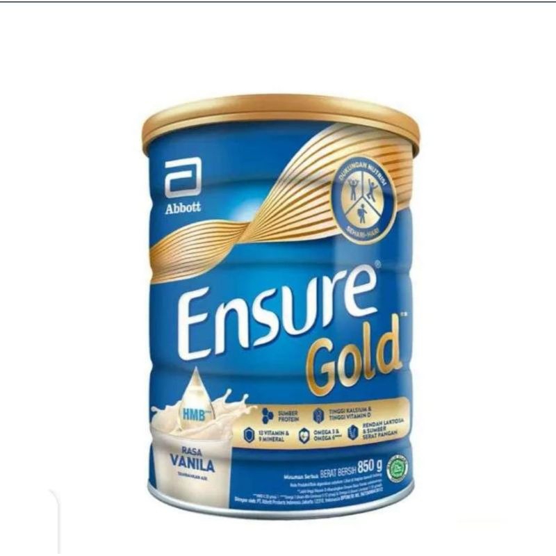 

Ensure Gold Vanila 800 gram - Kaleng