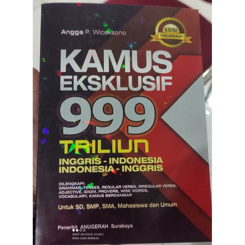 Kamus Bahasa Inggris | kamus eksklusif bahasa inggris