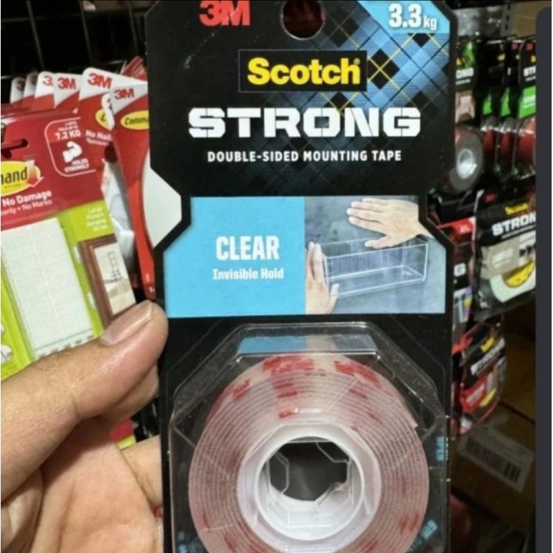 

double tape 3M/double sided mounting tape scotch clear 410-S19 /3.3 kg